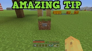 Minecraft Xbox + Playstation: MAGIC GLITCH BEST TIP EVER