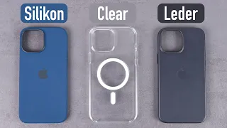 iPhone Hüllen von Apple im Vergleich - Silikon vs Leder vs Clear | Welche lohnt sich?