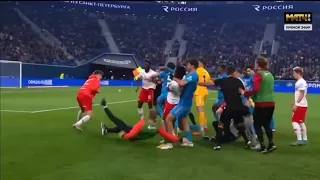 zenit vs Spartak it all ended in a big fight 😭😂( 2022)