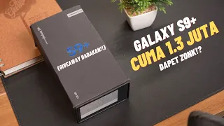 APES BANGET!! BELI SAMSUNG GALAXY S9 PLUS CUMA 1.3 JUTA DAPET BARANG ZONK !!?