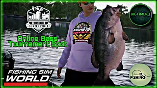 🏆Marshall 🏆 Guntersville Bass Tournament Spot - Fishing Sim World 🎣