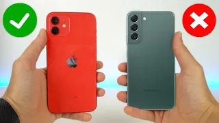 Why You Should BUY an iPhone and NOT an Android (2022)