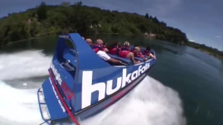 Hukafalls Jet boat ride in Taupo