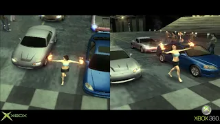 Need for Speed Underground 2 Xbox (Classic) VS Xbox 360