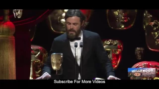 Casey Affleck Leading Actor Speech  at 70th British Academy Film Awards 2017 BAFTA for Lion
