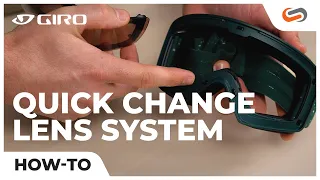 How to Use the Giro Quick Change Lens System | SportRx