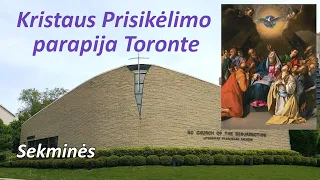 Sekminių sekmadienio Šv. Mišios Toronto Kristaus Prisikėlimo parapijoje - 2022.06.05 d. 11 v. r.