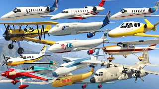 GTA V: Every Airplanes Easter Best Extreme Longer Crash and Fail Compilation