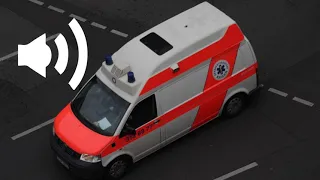 sirene ambulance allemande