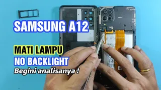 Samsung A12 | Mati Lampu | No Backlight