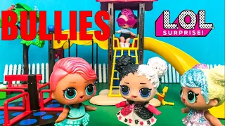 LOL SURPRISE Dolls Stop Motion Ep 5 - BULLIES AT THE PARK #lolstopmotion