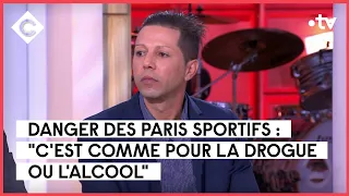 Quand les paris sportifs deviennent une drogue - Mehdi Touati - C à Vous - 01/12/2022