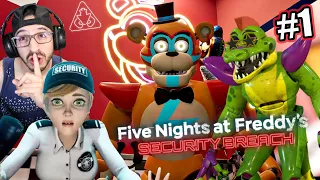 ESCONDIDAS CON FREDDY en Five Nights at Freddy's: Security Breach en Español | Juegos Luky