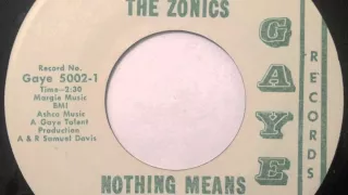 Lee Mays & The Zonics - Writting This Letter/Nothing Means Nothing to You