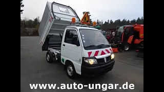 Piaggio Porter Elektro Kipper Electric Power Tipper www.auto-ungar.de