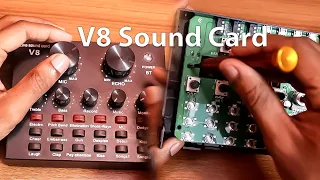 Lowest V8 Sound Card Inside - (Surgery)