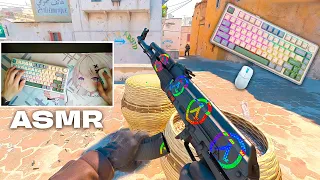 AULA F75 ASMR CHILL 🤩 SATYSFYING KEYBOARD SOUNDS 🎧 RELAXING CS2 DM GAMEPLAY 🎮