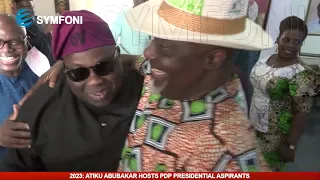 2023: Atiku Meets PDP Presidential Aspirants, But Hear What Dele Momodu Said Will Happen In Few Days