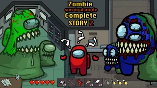 Complete Story 2 - Survival Mode 🛠 Among Us Zombie & Rainbow Friends