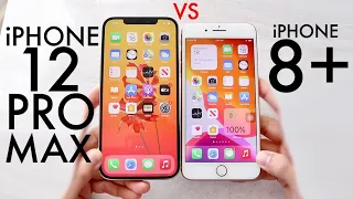 iPhone 12 Pro Max Vs iPhone 8 Plus! (Comparison) (Review)