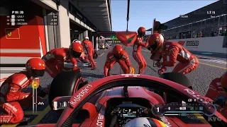 F1 2018 - Autódromo José Carlos Pace - PIT Stop Gameplay (PC HD) [1080p60FPS]