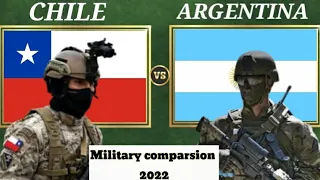 Chile vs Argentina Military Power Comparison 2022