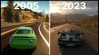 Evolution of Forza Games 2005-2023 | History of Forza Games