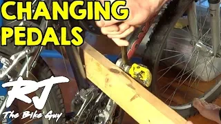 Changing Bike Pedals - Stuck Pedal