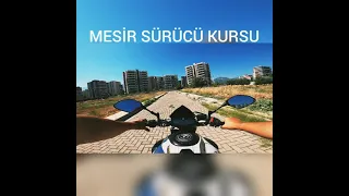 MANİSA MOTOSİKLET SINAVI PARKURU