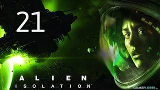 Прохождение Alien Isolation #21 - Включаем Транзитную линию