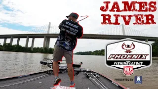 MLF BFL STOP #4 JAMES RIVER - BASS FISHING TOURNAMENT & PRACTICE