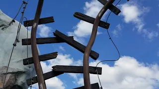 Expedition Everest front row at Disney's Animal Kingdom POV