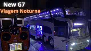 Ônibus New G7 DD •Viagem NOTURNA•