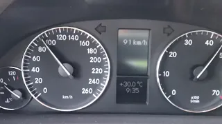 Mercedes-Benz / W203 / C200 Kompressor / 40-140 Acceleration