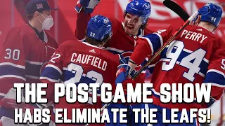 Canadiens BEAT the Leafs in Game 7!  Advance to Round 2 | Habs Tonight Post-Game