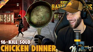 An Extremely Smooth 16-kill Solo Chicken Din Din - chocoTaco PUBG Rondo Solos