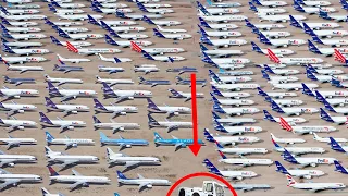 10 Largest Aircraft Parking Stores (boneyards)✈✈🛬🛫