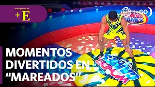 Funny Moments in the 'Mareados' Challenge | Más Espectáculos (TODAY)