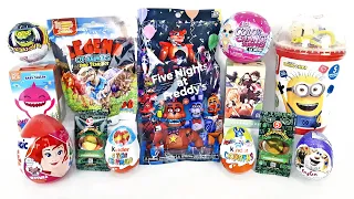 СЮРПРИЗ MIX! Five Nights at Freddy's, LOL Color Change, Пятерочка, Буба Unboxing Kinder Surprise