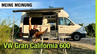 2021 VW Gran California 600 ⛰️🚌 Meine Meinung zum Campingbus?! 🤔 Fahrbericht | Review | Test | POV