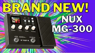 The Pedal Guy Presents a Preview of the NuX MG-300 Modeling Guitar Processor Pedalboard