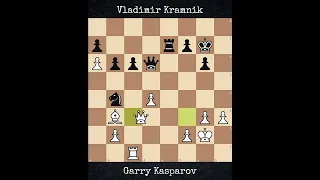 Garry Kasparov vs Vladimir Kramnik | PCA/Intel (1994)