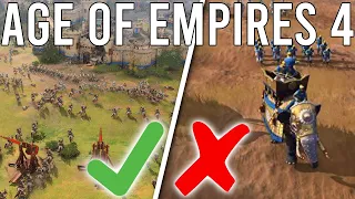 AGE OF EMPIRES 4 New FEATURES! - The Best And WORST!