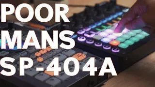 Turn SP-404sx into a SP-404A with a sequencer! - Novation Circuit