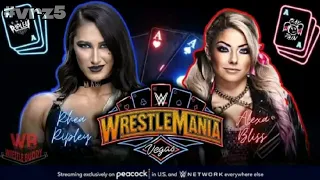 WWE WrestleMania 41 - Dream Match Card [v6]-2025