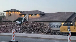 Demolition of First National Bank in Rocky Ford - Day Two (Part Six)