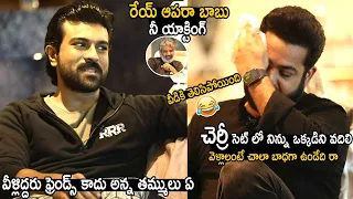 Ram Charan Making Hilarious Fun With Jr Ntr | Rajamouli | The Forces Of RRR | Telugu Cinema Brother