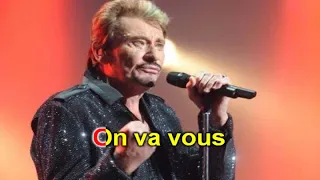 KARAOKE JOHNNY HALLYDAY . On va vous en donner du rock  ESPACE KARAOKE 51