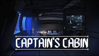 Mass Effect LE2 Ambience - SSV Normandy SR2 - Captain's Cabin (ambient sounds, no music)