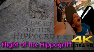 flight of the hippogriff - flight of the hippogriff 4k pov | universal Islands of Adventure!